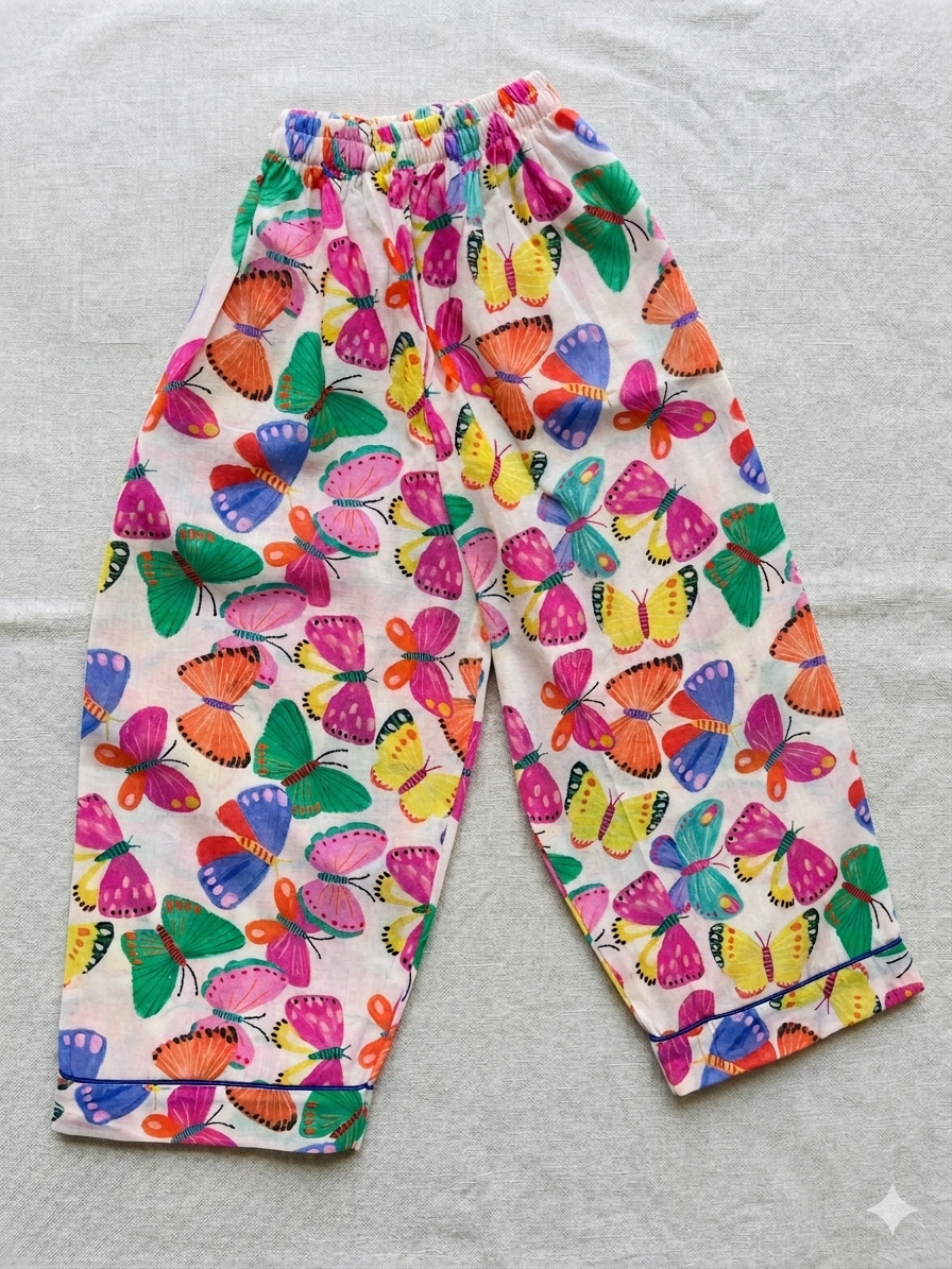 Butterfly Nest Full Sleeves Nightsuit