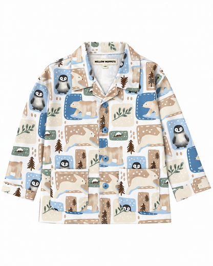 Woodland Wonders Kids Cotton Night Suit