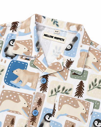Woodland Wonders Kids Cotton Night Suit