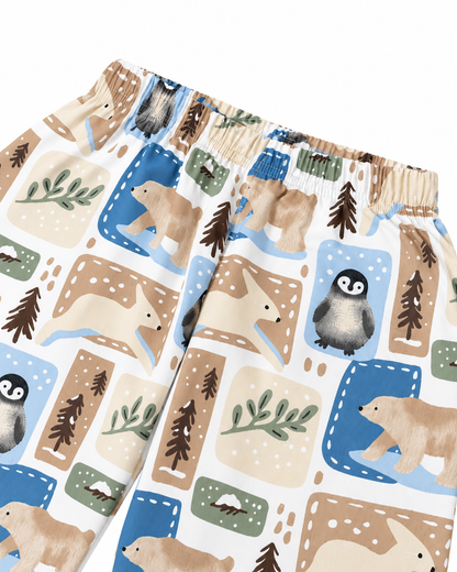 Woodland Wonders Kids Cotton Night Suit