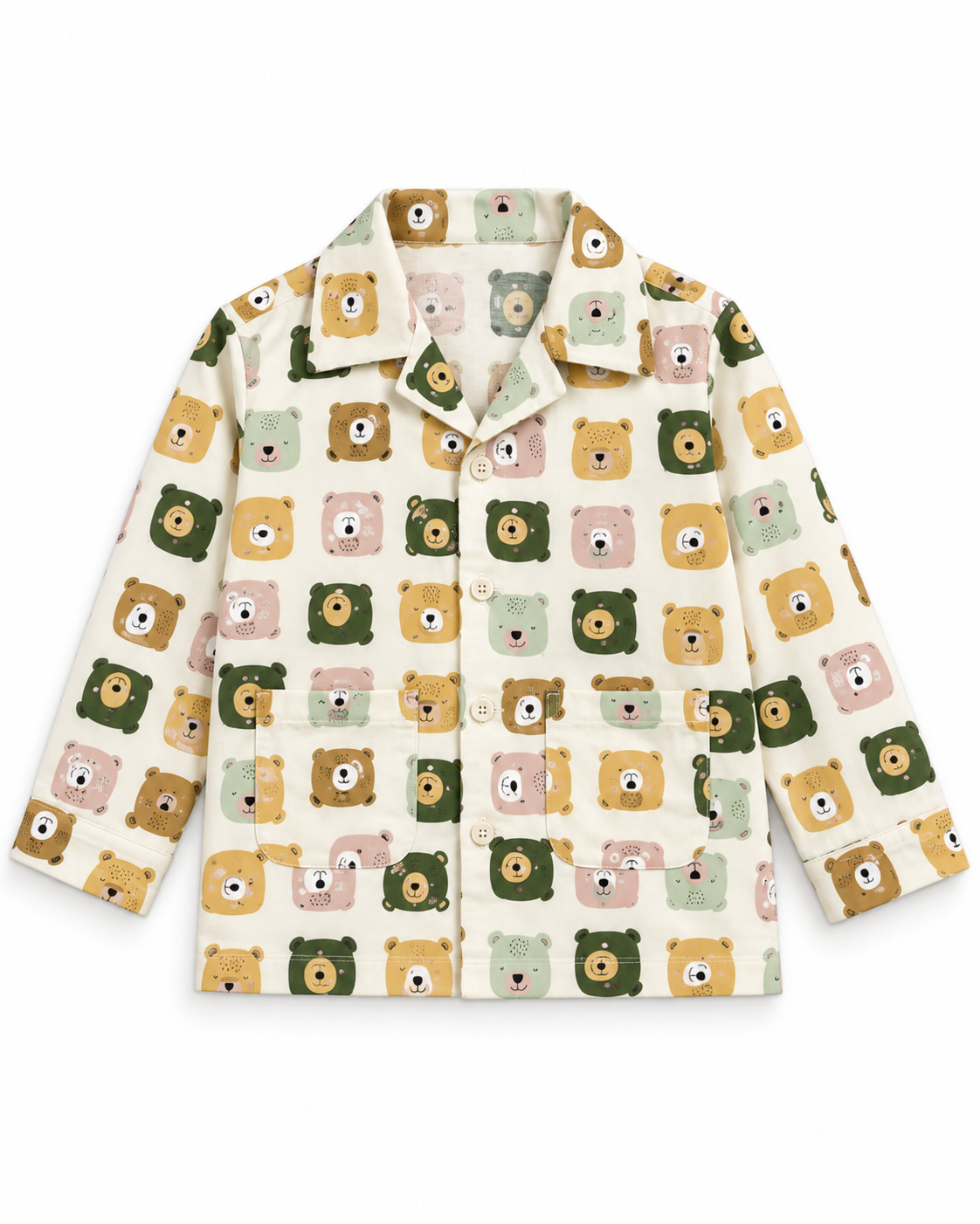 Bearly Everland Kids Cotton Nightsuit