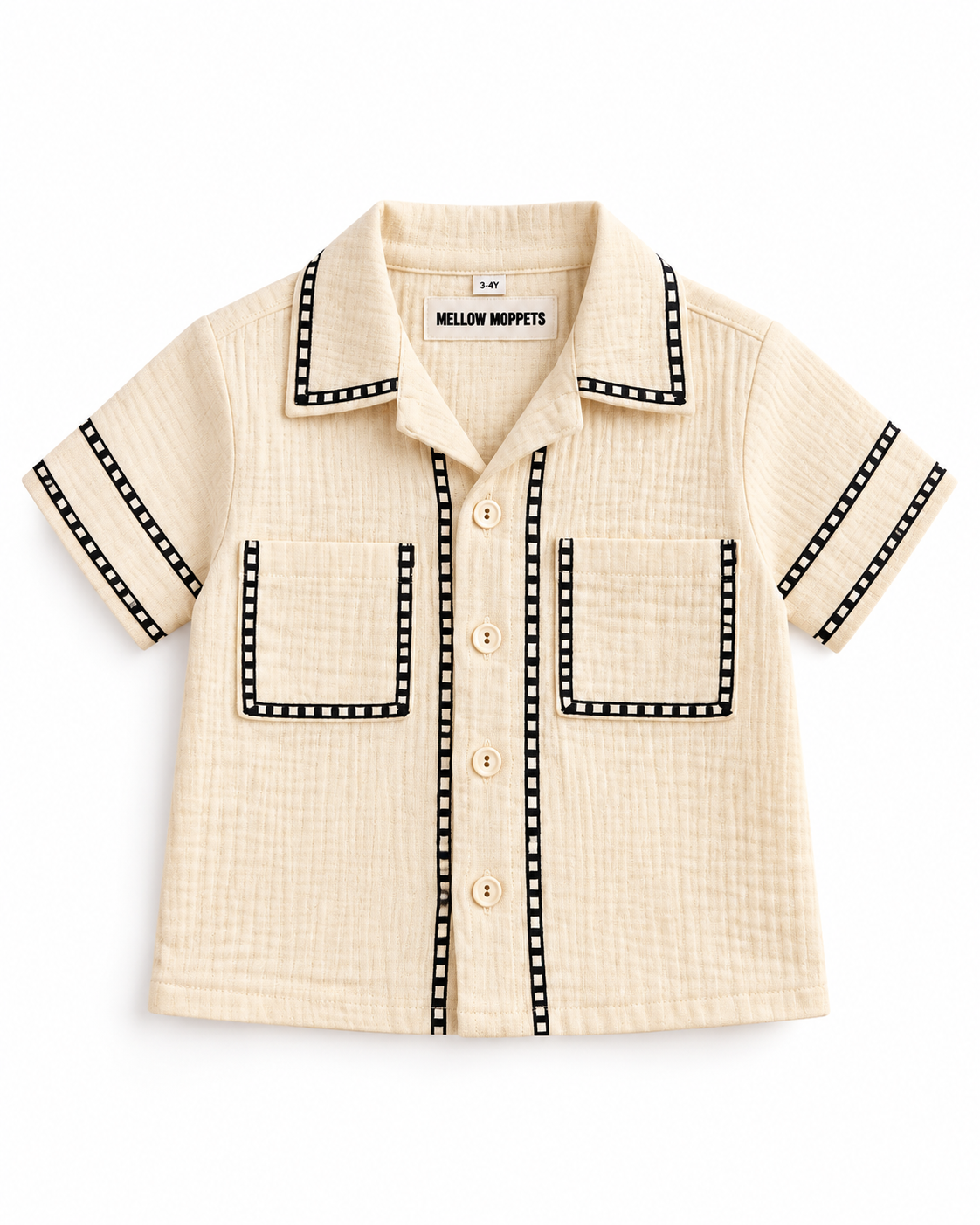 Little Gentleman Muslin Co-ord set
