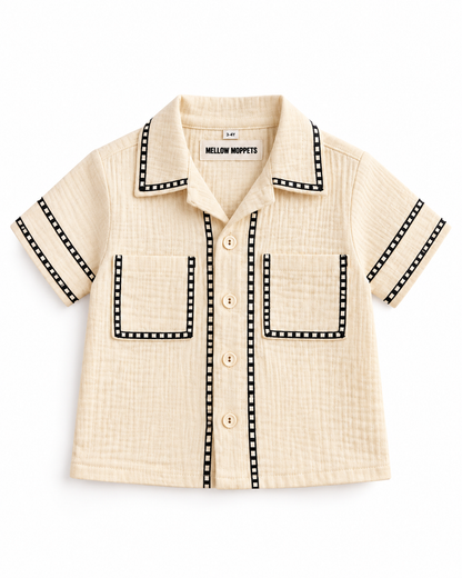 Little Gentleman Muslin Co-ord set