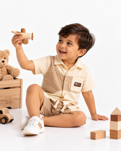 Little Scout Muslin Co-ord Set