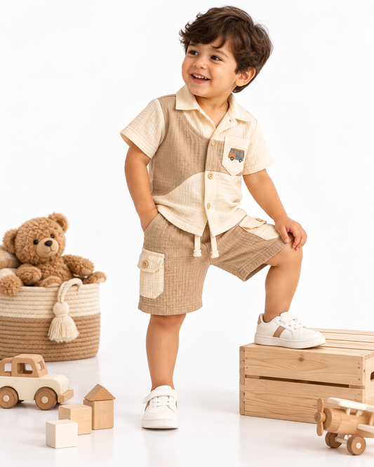 Little Scout Muslin Co-ord Set