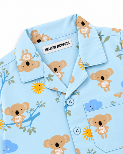 Koala's Cloud Club Kids Cotton Nightsuit