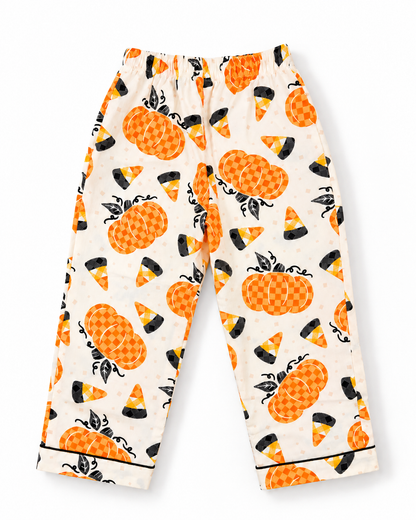 Pumpkin Dreams Pure Cotton Night Suit