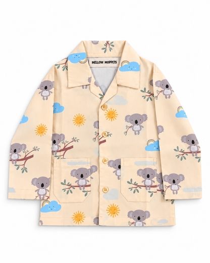 Koala's Cloud Club Kids Cotton Nightsuit