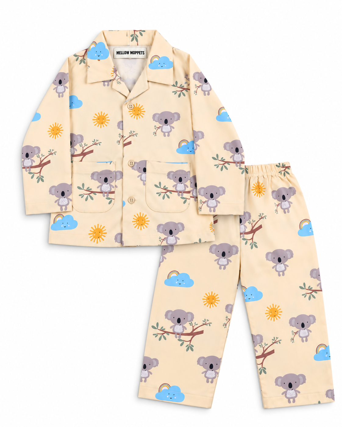 Koala's Cloud Club Kids Cotton Nightsuit