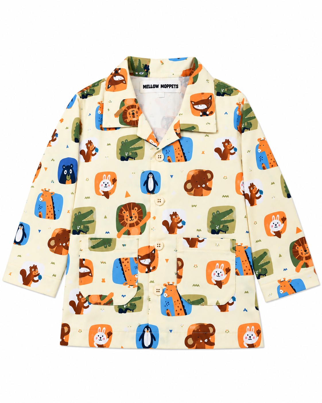 Critter Carnival Kids Cotton Nightsuit