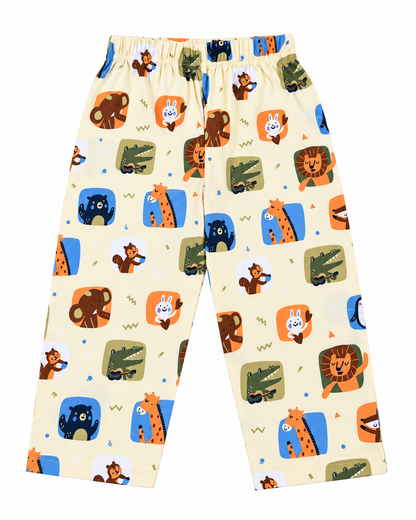 Critter Carnival Kids Cotton Nightsuit